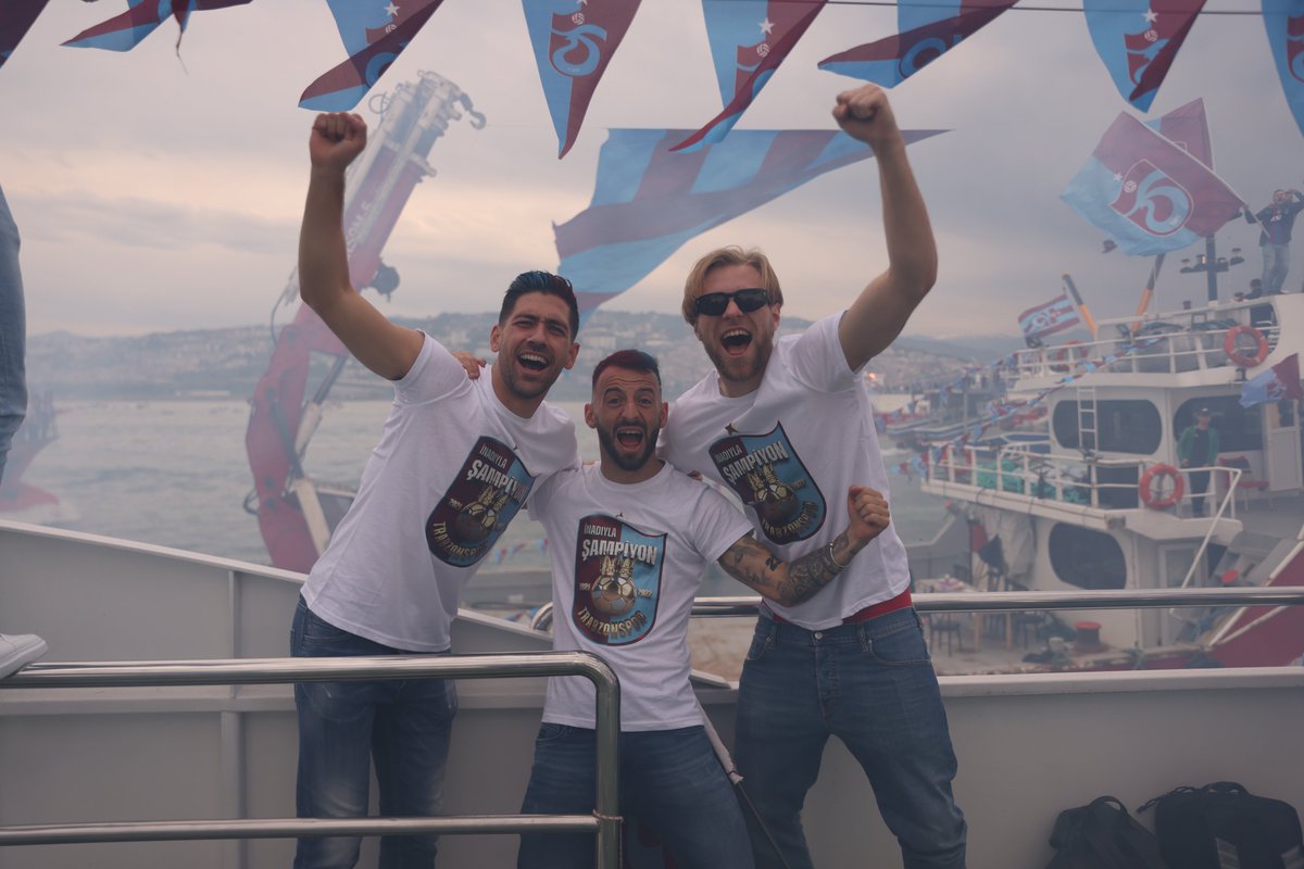 Trabzonspor's tweet photo. Çok istedik, çok bekledik ve şimdi çok eğleniyoruz! https://t.co/m3Gv0SXKmx