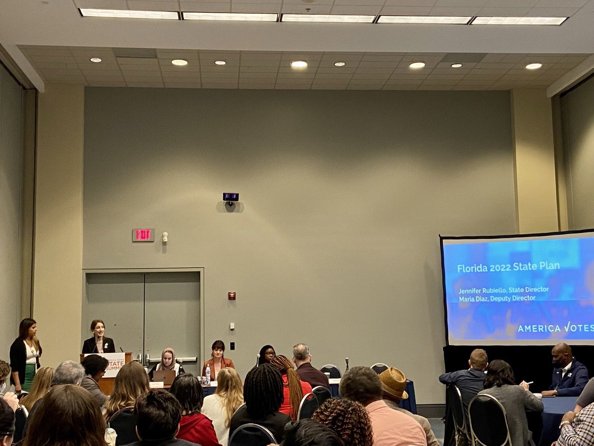 CommonGroundFL_'s tweet photo. Florida representing at #AVSummit22 earlier this week! TGCP is proud to be a part of this work with our FL colleagues and to learn from the best from all over the nation. Forward! 🗳 https://t.co/8KXDixY73w
