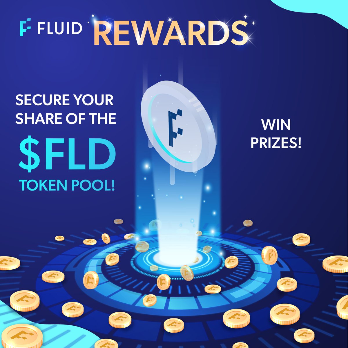 FLD_AI's tweet photo. #FLUIDRewards is your only way to secure your $FLD pre-TGE💥
500k minimum token pool 🔥
To access #FLUID Rewards,
1. Follow @FLUID_liquidity’s Twitter and RT this tweet
2. Join us on ✉️ Telegram 👉 https://t.co/nswF8Fp09P https://t.co/Fn8mfqbuDz
