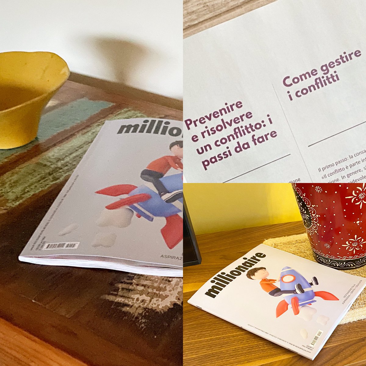 MarcoGuzzini's tweet photo. Questo mese su @millionaireit è uscita una piccola intervista nella quale abbiamo raccontato il nostro punto di vista sulla gestione dei conflitti nelle organizzazioni. #leadership @MindfulNetLife https://t.co/TDg7Matn7O