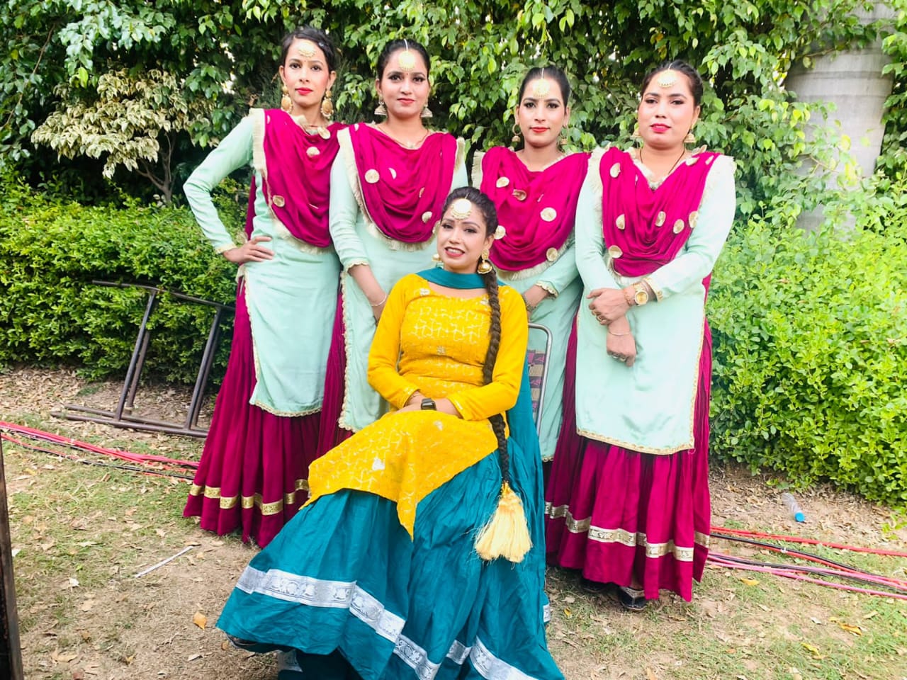Giddha dress top