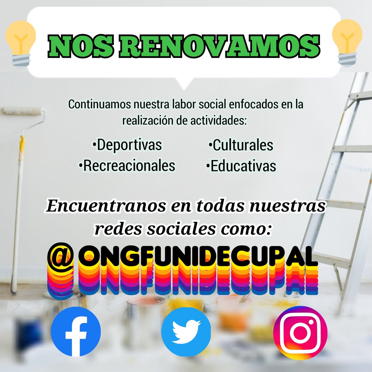 Fundación Deportiva y Cultural de Palavecino (@ongfunidecupal) on Twitter photo 