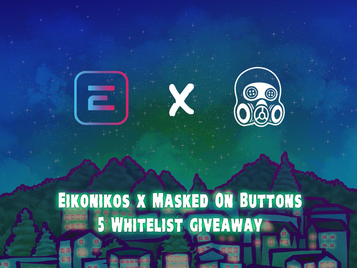 MaskedOnButtons's tweet image. 1/2

EIKONIKOS x MOB

@Eikonikos_HQ is giving away 5 WL spots to the MOB fam! 🎉

To join:

1️⃣Like &amp;amp; RT
2️⃣Tag 3 friends
3️⃣Follow @Eikonikos_HQ and @MaskedOnButtons 
4⃣ Join EIK discord: discord.gg/eikonikos 
— 2 winners! 

#Giveaway ends in 24 hrs.🍀

#CNFT #NFT #Cardano