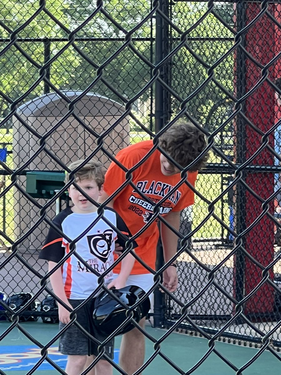 Another blessed day at the @DAVIDprice24 @Project14DPF Miracle Field! It’s always a great day spending time with our community’s differently abled athletes! You never leave a day at the Miracle Field without a great big smile!💙🧡