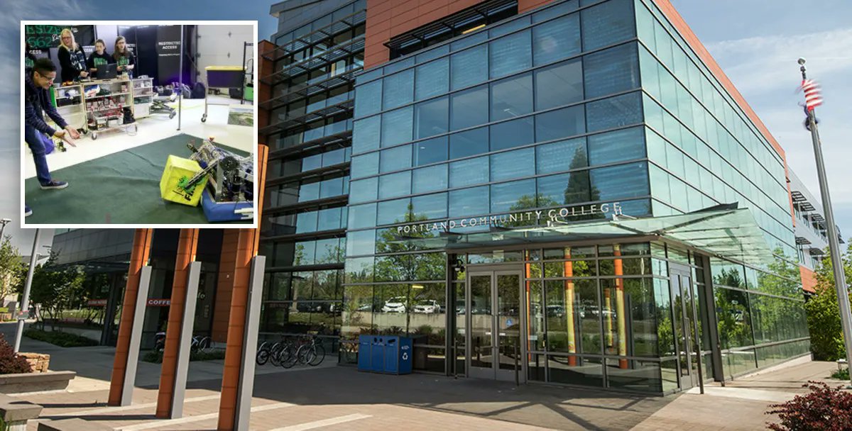 CityofHillsboro's tweet photo. Portland Community College is offering a free class for recent HSD high school and GED grads! 

The class helps students explore careers in high growth industries in Hillsboro, such as Mechatronics, Microelectronics, and Electronic Engineering. 

Register: https://t.co/NlnqCj1AGb https://t.co/12NKq7msqm