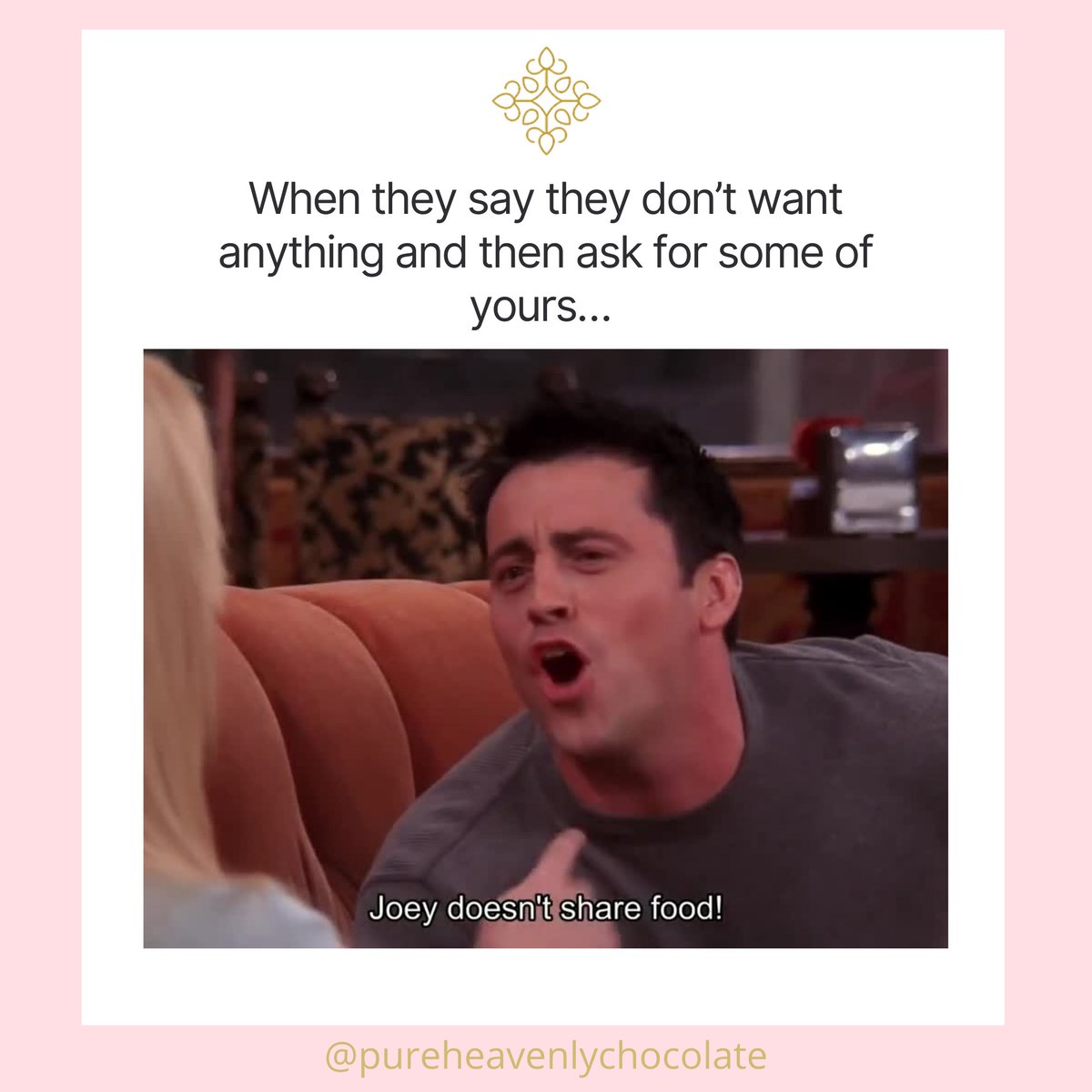 We ALL know someone who does this 😡
#notyourchocolate 

.
.
.
#veganchocolate #lowsugarchocolate #glutenfree #lowsugardessert #lowsugarrecipes #friends #dragonsden #pureheavenlychocolate
