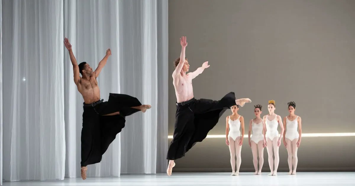 broadstreview's tweet photo. #Dance Review~
@phila_ballet says goodbye to longtime dancer Jermel Johnson in this program from choreographer Hans van Manen, who has his own retirement announcement.
@baconsmith2 reviews:
https://t.co/iEmfUtljMy https://t.co/ewzZDT6vXP