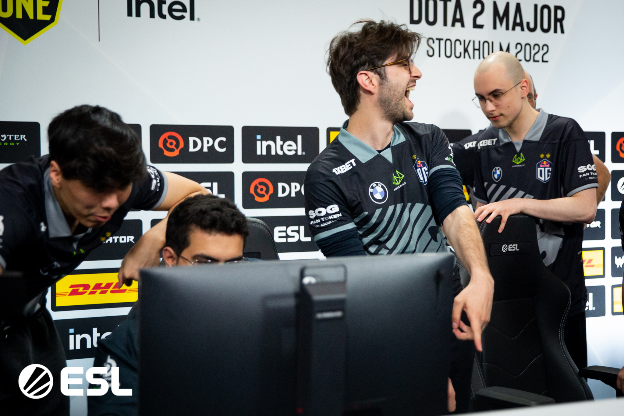 ESL Dota2 on Twitter: "Caption this ft @Ceb @OGesports #ESLOne  https://t.co/Fyir1eOqrB" / Twitter