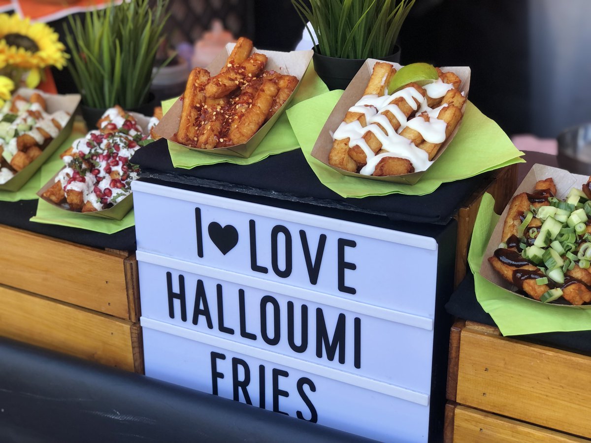 Feeling hungry? There is a variety of cuisines to choose from and enjoy while having it on the grass.