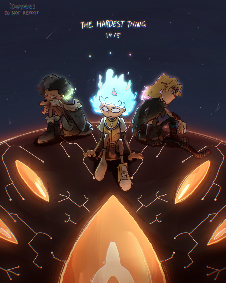 ChipFries_'s tweet photo. This, this is it. The last one of them all

I’ll see you guys on the other side 
#amphibia https://t.co/ZAglaYPkHF