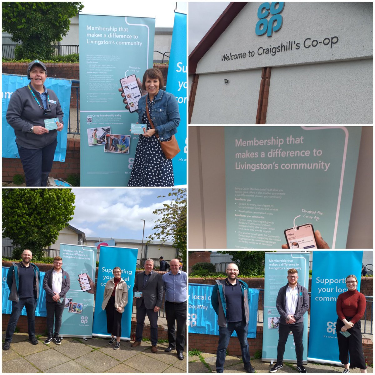 A great morning <a href="/coopuk/">Co-op</a> Craigshill Livingston for our Join In Local - Members event 
Thanks to all three local causes for attending and sharing how members support their  #community    <a href="/YahTerrie/">terrie</a>
<a href="/CranstonGraeme/">Graeme cranston</a> @CoopBuckham @Jac_Eliburn <a href="/__Stephenk__/">Stephenk</a> <a href="/GemKcoop/">Gem Kirwan</a> #itswhatwedo