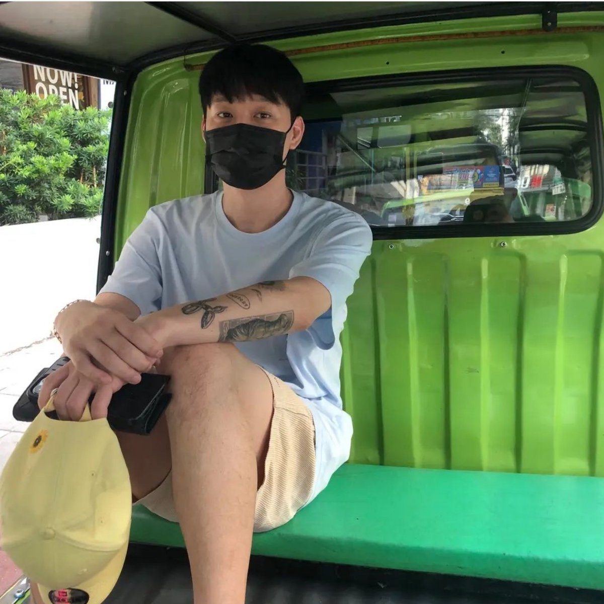 ytae44's tweet photo. 可愛いユチョンが来てくれた。
元気そうで安心したよ🥰
たくさん食べてよく寝てね🙏

それにしてもなんでこんなに可愛いかな💕
タトゥーが増えた？

#ユチョン　#박유천
#Logbook_official　#Logbridge https://t.co/sjlfFOJ6j4