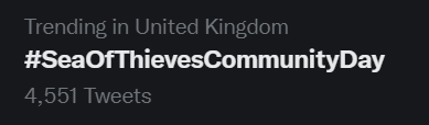 Nice. #SeaOfThievesCommunityDay