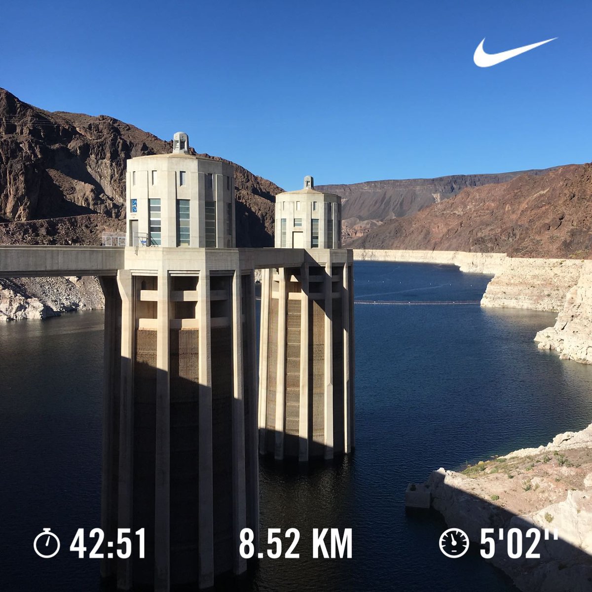 VirtualRunMsCl1's tweet image. #run #runner #Treadmill  #Japan #USA #LasVegas #Sightseeing #ラン #ランナー #朝ラン #トレッドミル #アメリカ観光  #ラスベガス 　#ランニング好きと繋がりたい #hooverDam #フーバーダム