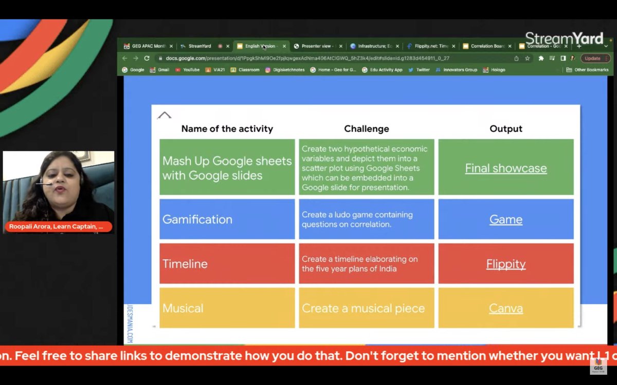 Learning from the expert herself <a href="/roopali_arora/">Roopali Arora</a> <a href="/GEGDelhiNCR/">GEG DelhiNCR</a> <a href="/gegnagoya/">Google Educator Group Nagoya</a> #growwithgoogle #gegapac