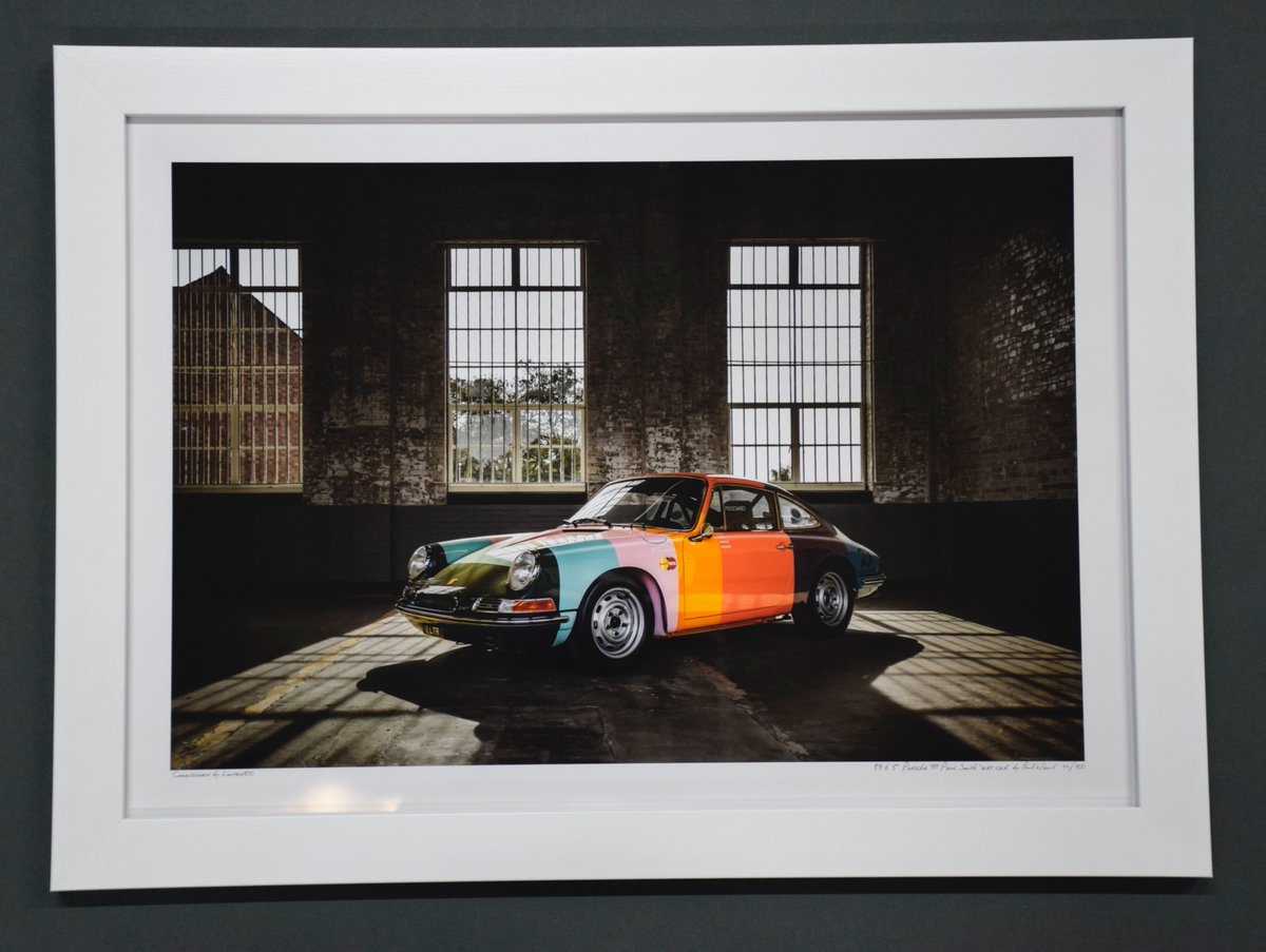 Limited100HQ's tweet image. Departing for 🇺🇸Missouri🇺🇸, our latest customer order is Edition 14/100 of '1965 #Porsche911 Paul Smith #artcar at Bicester Heritage by @PWardPhoto, available exclusively at 𝐋𝐢𝐦𝐢𝐭𝐞𝐝𝟏𝟎𝟎.𝐜𝐨.𝐮𝐤 limited100.co.uk/products/1965-…