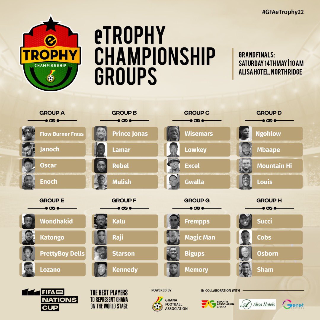 kweku_lawrence's tweet photo. Currently underway at the Alisa Hotel is Ghana’s maiden edition of the #eTrophy Championship. https://t.co/1ORHKozu25