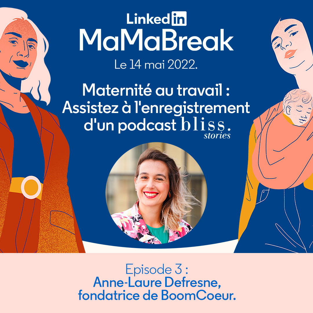 #MamaBreak !
@clemgaley sera à 17h00, à La Nouvelle Seine, pour l'enregistrement public de son troisième et dernier épisode consacré aux  #tabous de la #maternité au #travail.
Sujet du jour : Maternité et #entreprenariat, c'est possible !
------
Un événement @LinkedInFrance.