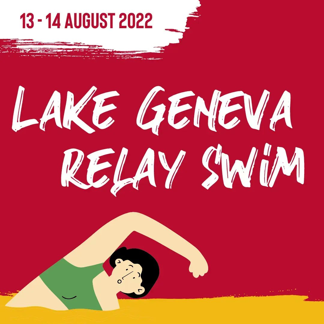 Open water swimming your thing? 🏊 Come and join Lewis' team to swim a in a relay along the 70km length of Lake Geneva. We need you!!! Find out more here 👉 bit.ly/3l6kDuv