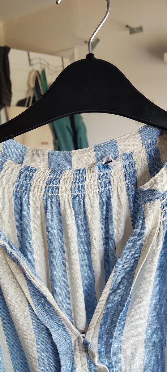 CuddyMcCudCud's tweet photo. @marksandspencer only had this dress a few weeks and a hole has appeared by the label, would I be able to return has been worn twice 😔 was an online order so have proof of purchase. Ta https://t.co/Va6cPJPsJD