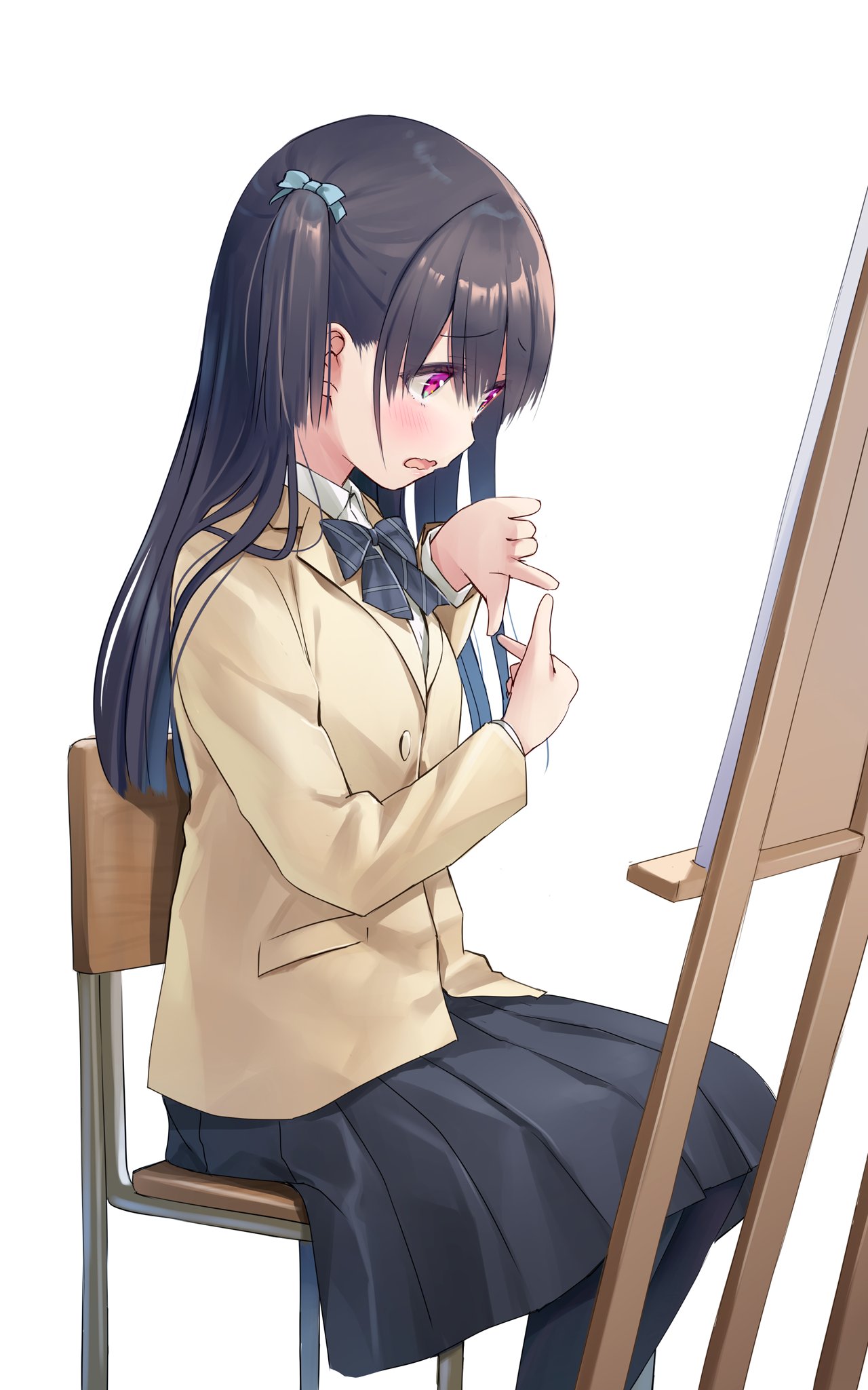 Na Ga お互いを描くはずが見つめられてちゃんと見れない T Co Ycxsycd34j Twitter