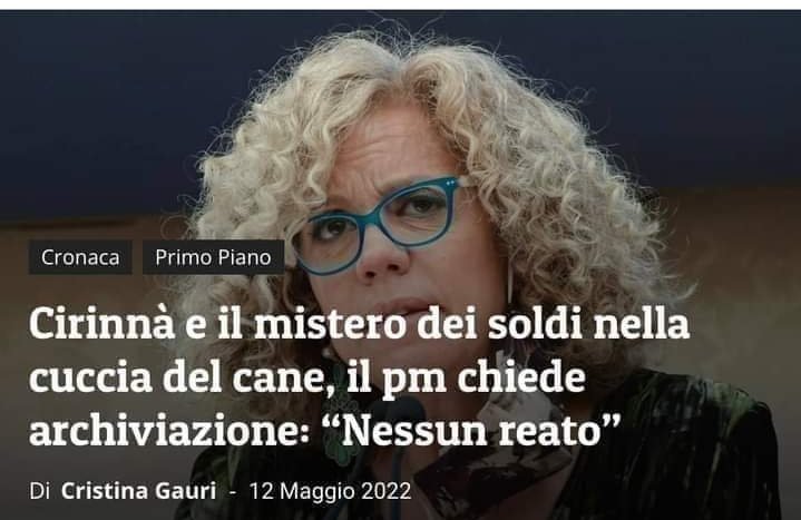Ma perché ha dato il denaro a questa tizia quando la stessa, al ritrovamento dei soldi, disse che non ne sapeva nulla?