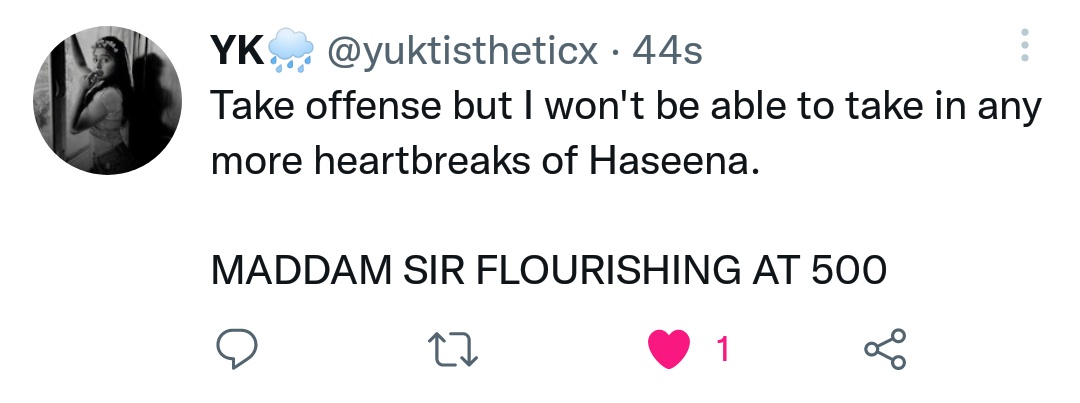 msmemes12's tweet photo. Yesss

MADDAM SIR FLOURISHING AT 500 https://t.co/3Qc2neJ3jd