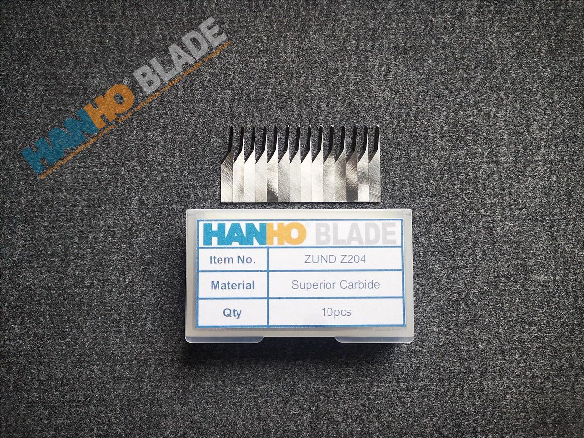 HANHO Blade (@hanhoblade) on Twitter photo ZUND cutter blade #Z204 It's made of superior carbide material. It's suitable for cutting genuine leather.
Email:sales@hanhoblade.com
#Zundcutter #digitalcutter #Cutterblade #Cutterknife ZUND cutter blade #Z204 It's made of superior carbide material. It's suitable for cutting genuine leather.
Email:sales@hanhoblade.com
#Zundcutter #digitalcutter #Cutterblade #Cutterknife