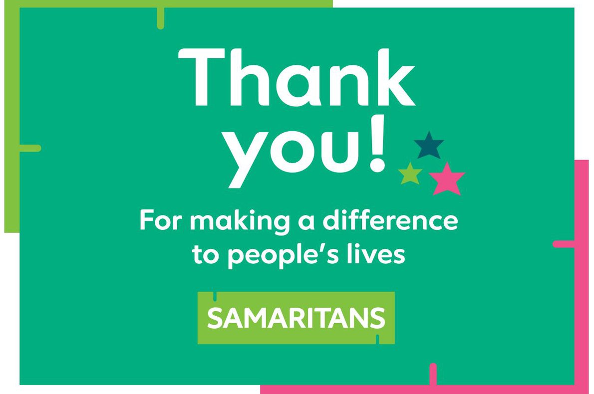 DerbySamaritans's tweet image. More than 2,000 people volunteer their time for Samaritans in Ireland. 

We want to say a massive thank you to all the @SamaritansIRL volunteers who have donated their time and compassion over the years 💚 Thank you for all that you do for our callers #NVW2022 @Samaritans