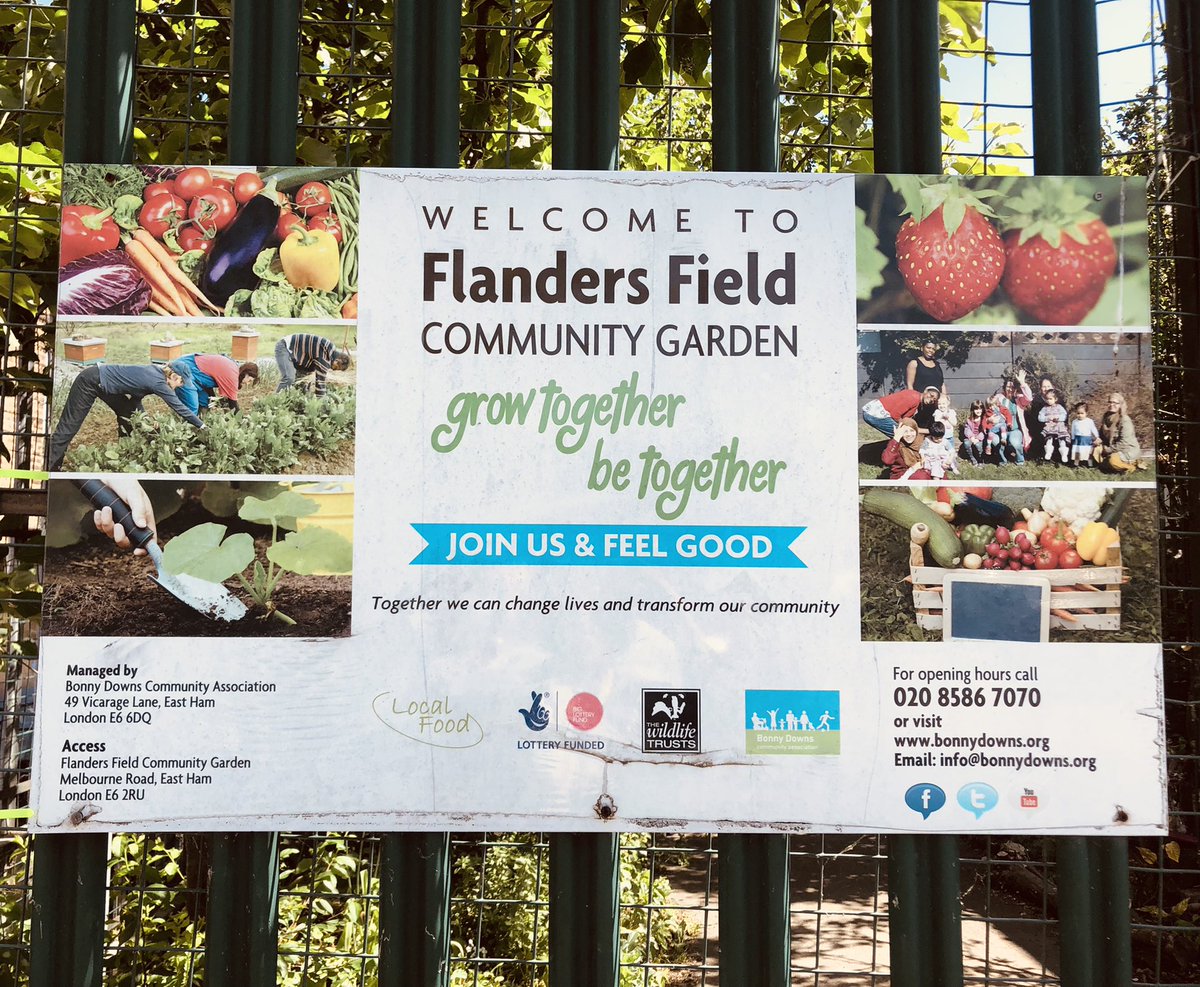 Day 8: A 🌞sunny visit to the <a href="/BonnyDownsBC/">Bonny Downs</a> Grow Together, Be Together Community Garden today to see their weekly maintenance workshop. Funded by our <a href="/newhamlondon/">Newham London 💙</a> Community Assembly grants that put power in the hands of residents to shape their neighbourhoods🌿🙌🏽