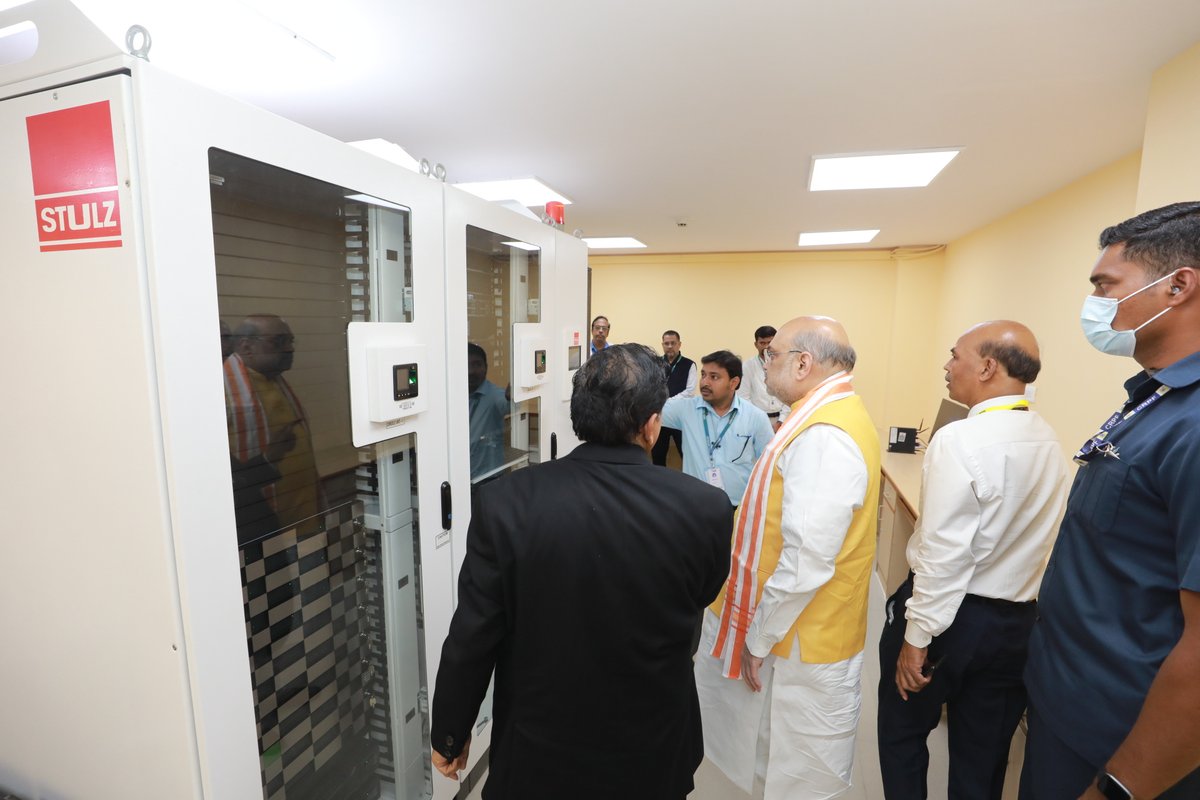 AmitShah's tweet photo. Inaugurated the National Cyber Forensic Laboratory (E) in Hyderabad.

Cybercrime is one of the biggest challenges to the 21st-century world. Modi govt is setting up a modern cyber lab ecosystem across the nation.

This will help in increasing the conviction rate of cyber crimes. https://t.co/cw3gaIgl5L