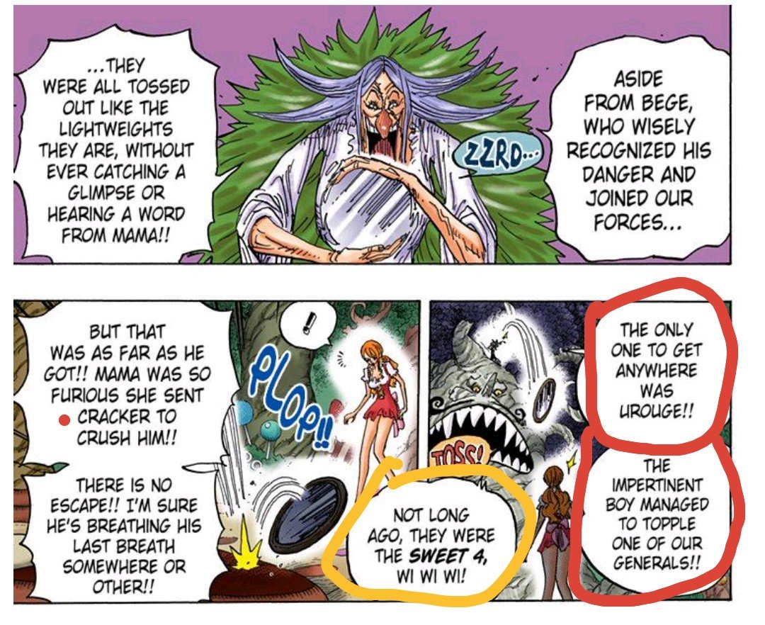 The glimpse of kaido's past