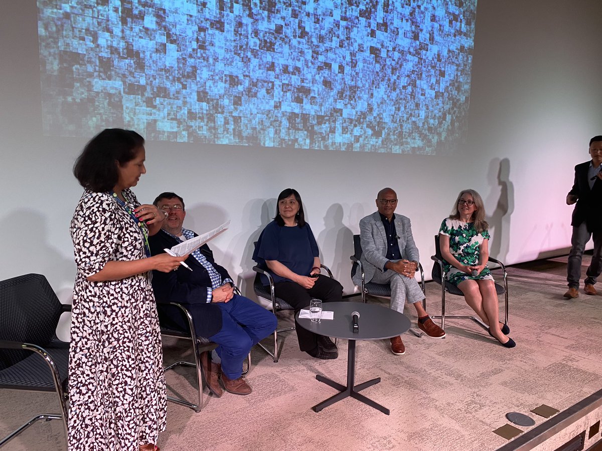 ModalityGP's tweet photo. With a packed agenda we move quickly onto a panel discussion on
Post Pandemic: Delivering equitable access and care featuring key leaders in health @DrUrsulaM @DoctorMayur @ChrisCEOHopson and Ming Tang. Chaired by Modality clinical director @MinaGupta1 #modality2022 https://t.co/e9thiASJ1j