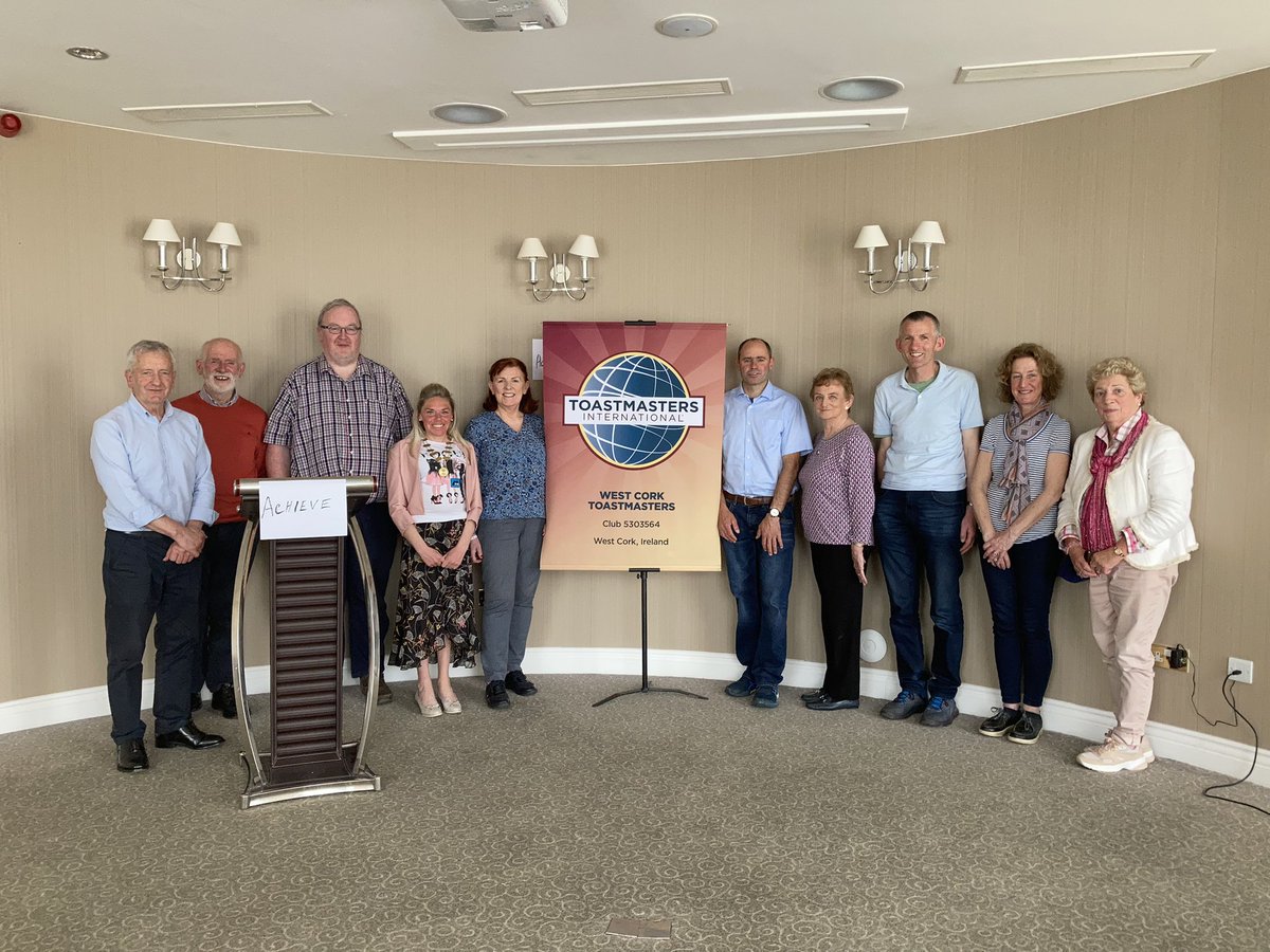 westcorktm's tweet photo. Another great meeting today at the lovely @CelticRossHotel in #Rosscarbery - three great guests including our Area Director Majella Galvin &amp; Bandon Toastmaster VPPR Philip O’Brien: https://t.co/AwsJ3HzjLp