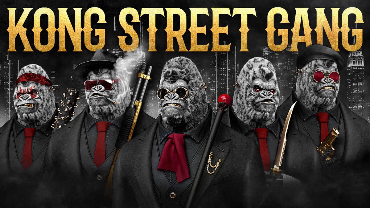 KongStreetGang's tweet photo. 🚬KSG Limited time #Giveaway🗡

🔥One 500u + wl spot winner💰
🔥Four 100u + wl spot winners 💰

1. Follow
2. Like, Retweet, tag 3 friends
entry>21/05/2022 6:15amPT

Join the gang🦍Spread the words

#Kongstreetgang #KSG #KSGNFT #NFTGiveaway #NFTCollection #NFTCommumity #NFT #NFTs https://t.co/aq2mYuZKAa