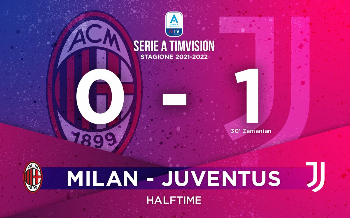 HT | #MilanJuventus | 0️⃣ - 1️⃣

Continua a seguirla su La7d - Canale 29 ⚽️

#La7calcio #SerieAFemminile #MilanJuve