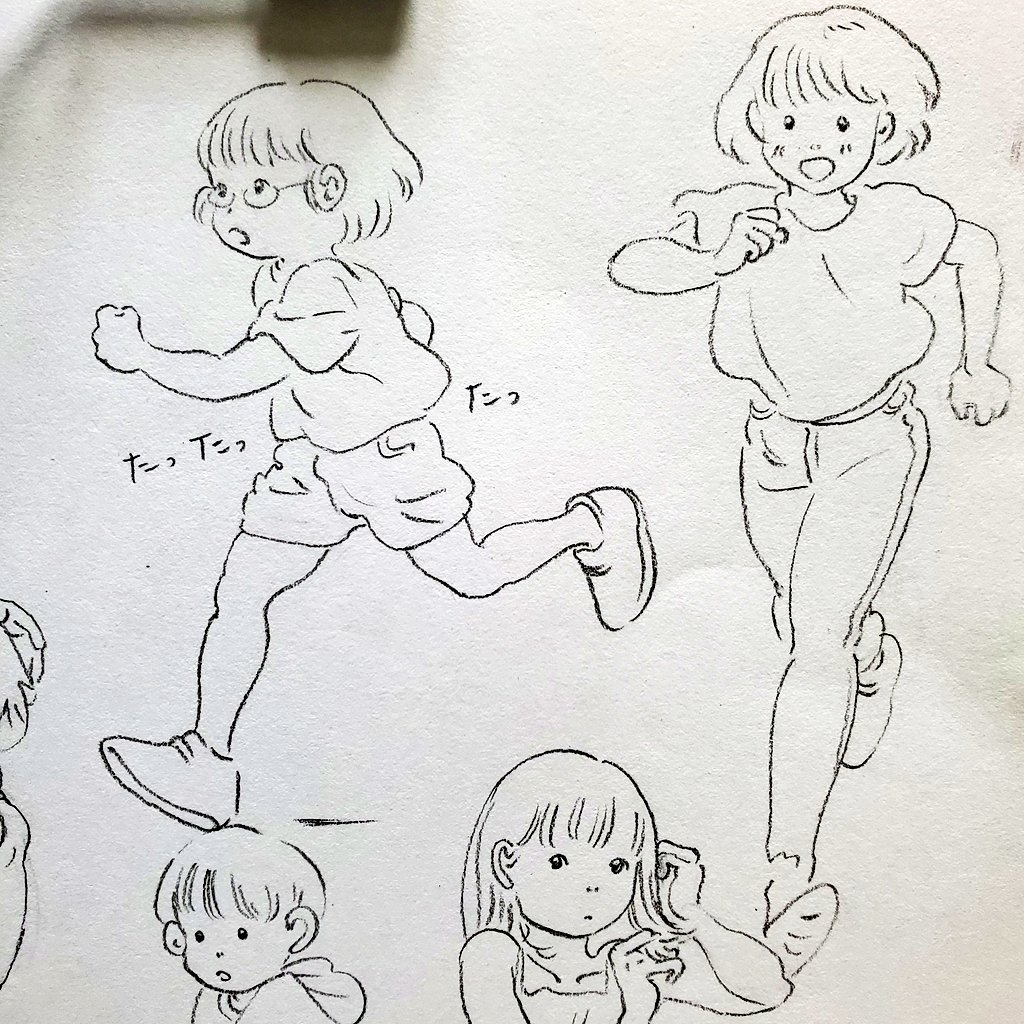 ラフっと鉛筆らくがき 