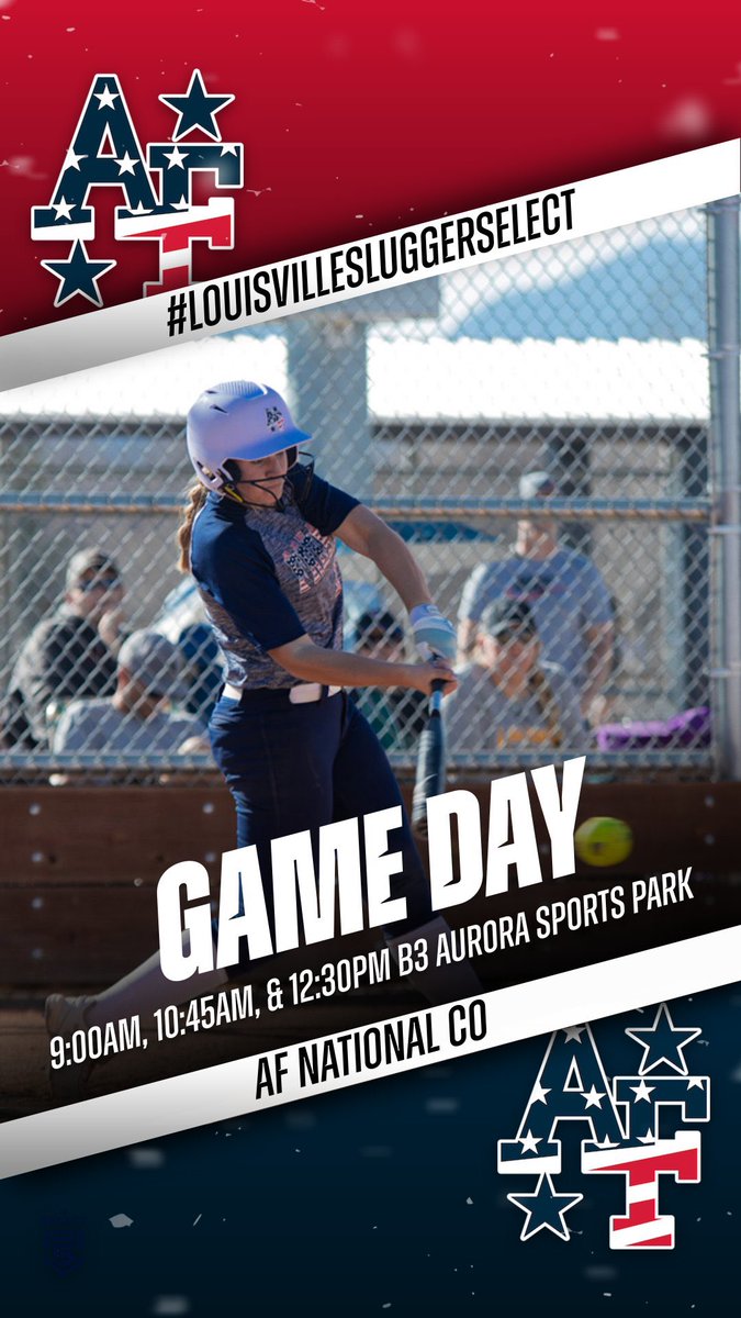 GAME DAY! Pool play begins today in the USA softball Stampede. #louisvillesluggerselect #afstrong