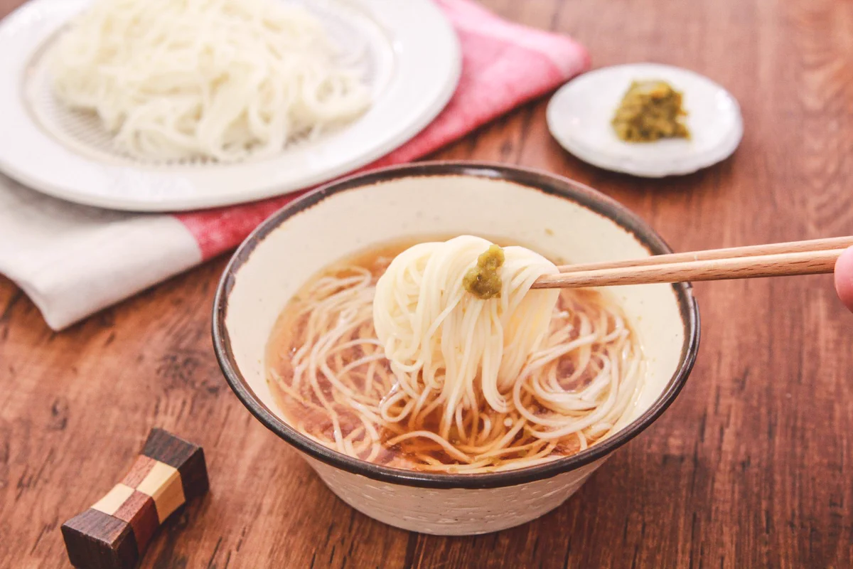 とにかくさっぱり食べたいときに最高、そんなつけつゆに仕上がる？！素麺好きさん必見のつけつゆレシピ！