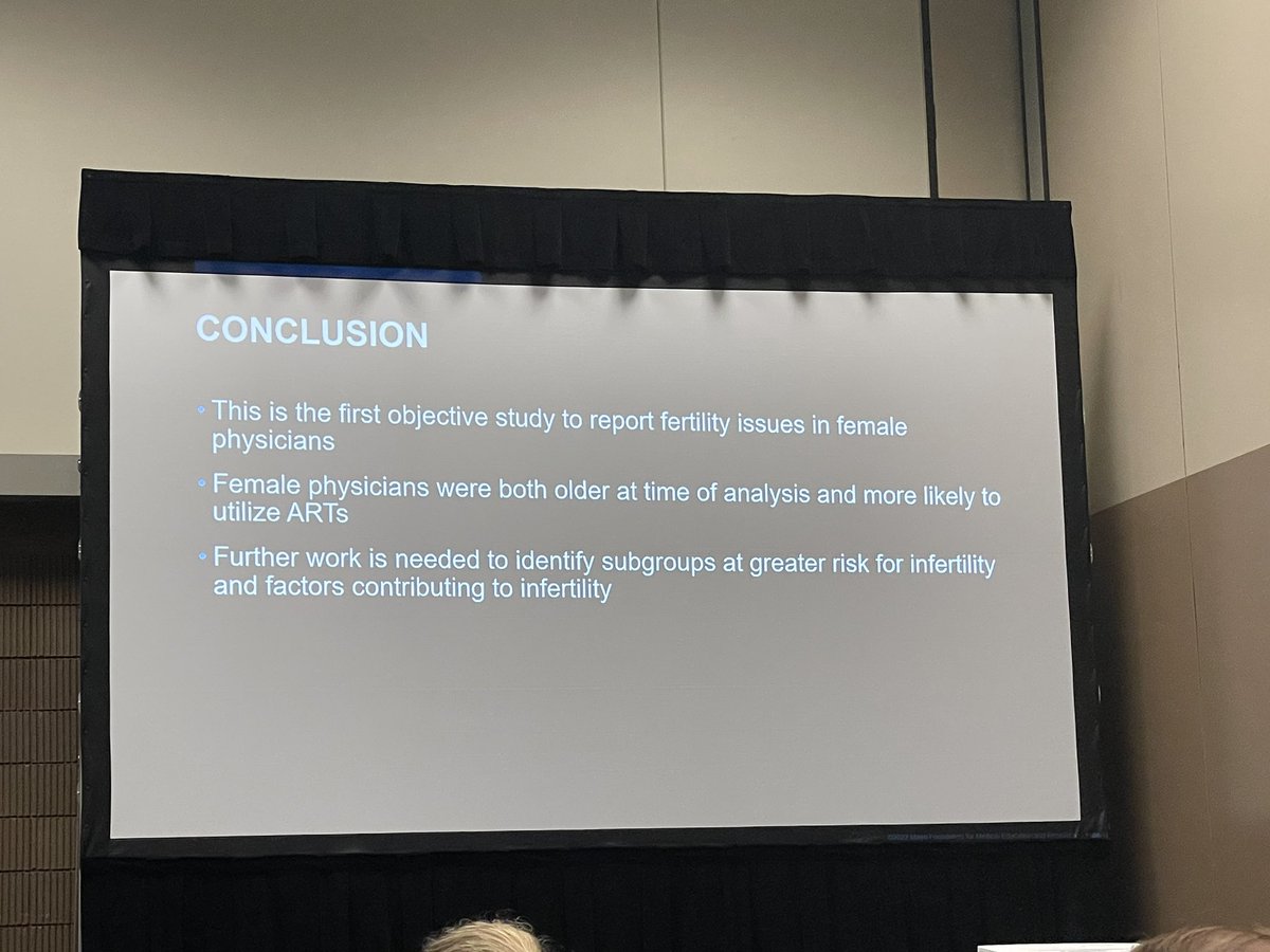 SSMR_malefactor's tweet photo. #Female docs are more likely to to be older &amp; utilize #AssistedReproductiveTechnologies compared to female non-physicians. Residency is long… we need to make fertility preservation accessible to our future #femaleurologist cohort. @SWIUorg @AmerUrological #AUA22 @Helo_MD https://t.co/RziTuqTOqg