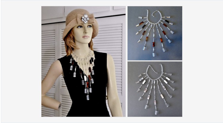 Rhinestonediva's tweet photo. #HOBE Vintage Lucite &amp; #CrystalBead LONG FRINGE #BibNecklace | Etsy 
https://t.co/y3IylIM6gN
(Tweeted via https://t.co/dIyYpQcNBQ) https://t.co/xRCPS0VmY0
