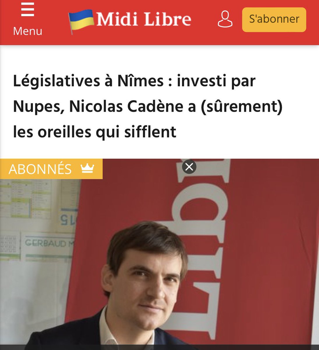 ncadene's tweet photo. Notre candidature dérange car elle participe à réunir enfin la gauche et à construire un espoir solide de changement!
Au regard des sondages,de l’intérêt porté par les Français pour la #NUPES,les causes sociale et écologique,on comprend la peur de nos opposants.On ne lâche rien✌️ https://t.co/VbkjA96UiM