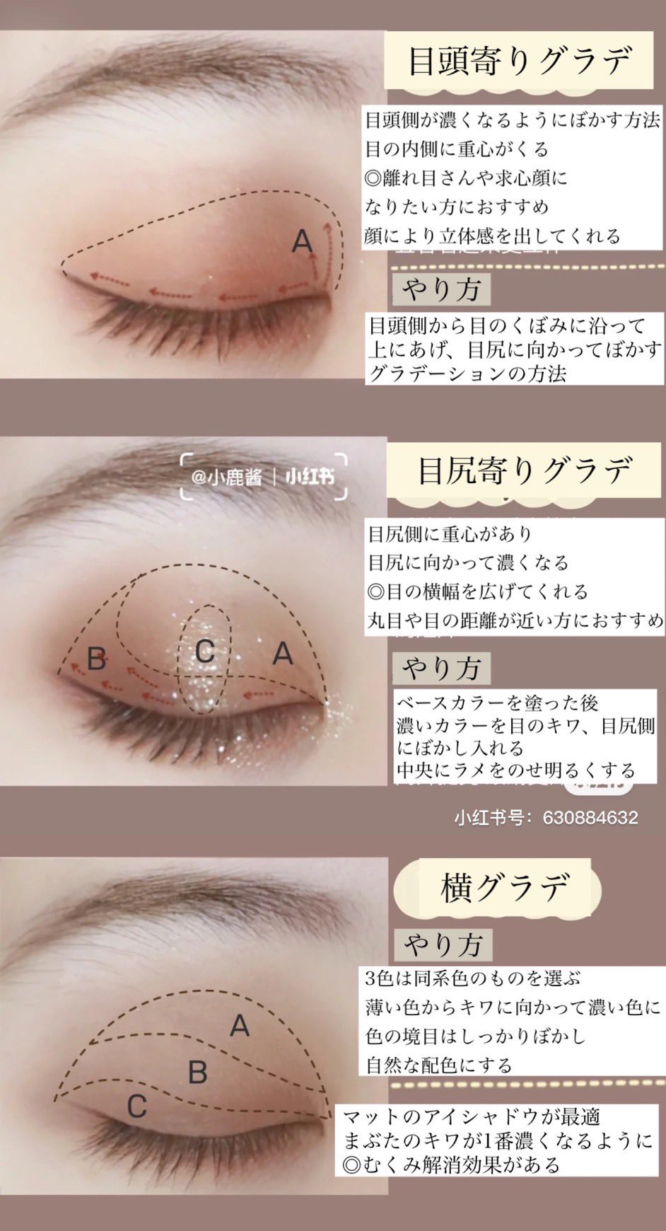 アイシャドウの塗り方を変えてお悩み解消 6種類のアイシャドウ塗り方講座 話題の画像プラス