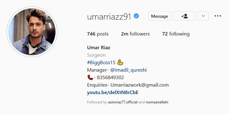 DragneelOmio's tweet photo. Congratulations @realumarriaz for your 2M Insta Fam
#UmarRiaz #UmarArmy https://t.co/JEA3bb7CBj