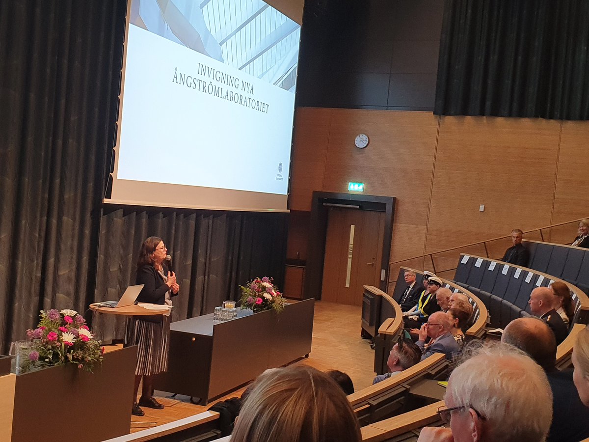 Gradientech's tweet image. New Ångström Lab, the largest construction project in the history of @UU_University is now officially inaugurated by HRH Viktoria, Crown Princess of Sweden! #Gradientech, spin-out from Ångström Lab research, honoured to take part in the celebration!
youtu.be/HSudFbjgv4E