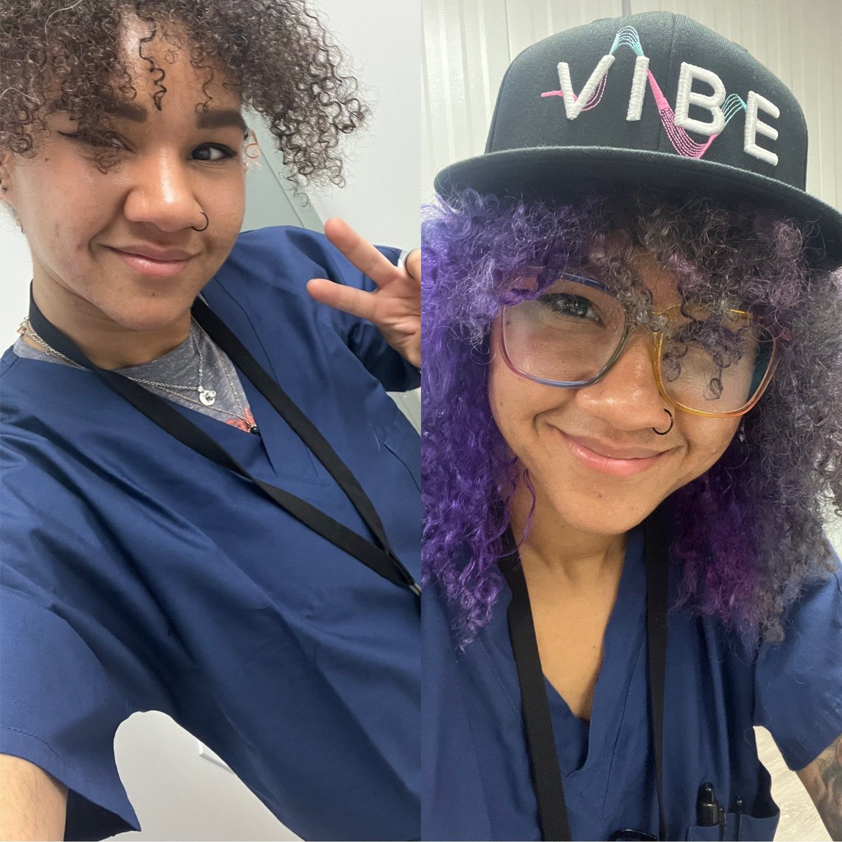 elle_catz's tweet photo. Left is the start of my second day at Vibe. Right was yesterday. It’s been 3.5 months and I’m loving every second of it 🥰

My takeaway from my career change? Do what you love 💙💖

#itsavibe #vibecanna #cultivator #cannabiscultivation https://t.co/emxDjxve3m