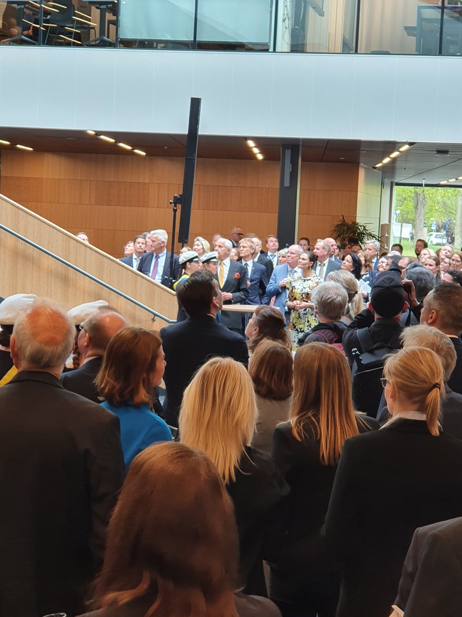Gradientech's tweet image. New Ångström Lab, the largest construction project in the history of @UU_University is now officially inaugurated by HRH Viktoria, Crown Princess of Sweden! #Gradientech, spin-out from Ångström Lab research, honoured to take part in the celebration!
youtu.be/HSudFbjgv4E
