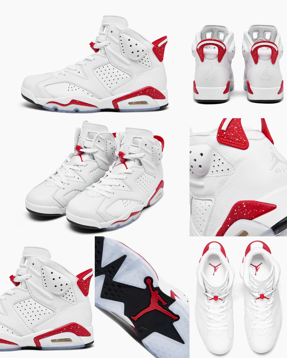 zSneakerHeadz's tweet photo. 2022 #RedOreo Air Jordan 6 detailed look! 🔴🥛
Dropping June 4th in full-family sizing. https://t.co/8LgVybnnvc