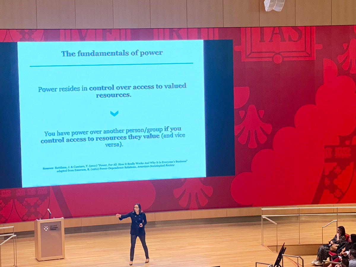 online_HBS's tweet photo. HBS Online Professor @julie_battilana talks about #HowPowerWorks in this opening keynote. #HBSOnlineConnext https://t.co/kHzOrlVU7Y