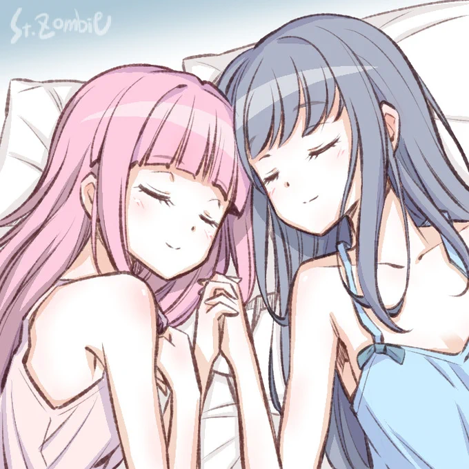 やちいろうわさファイルex:SLEEPING やちいろ #マギアレコード #マギレコ #やちいろ #環いろは #七海やちよ https://t.co/IzfXyoDJOG 